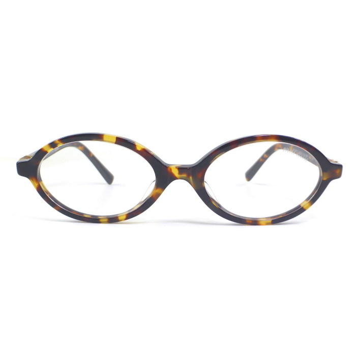 ミュウミュウ （MIUMIU） ミュウ リガード サングラス SMU04Z べっ甲 オーバル クリアレンズ ブルーライトカット（新品同様）中古