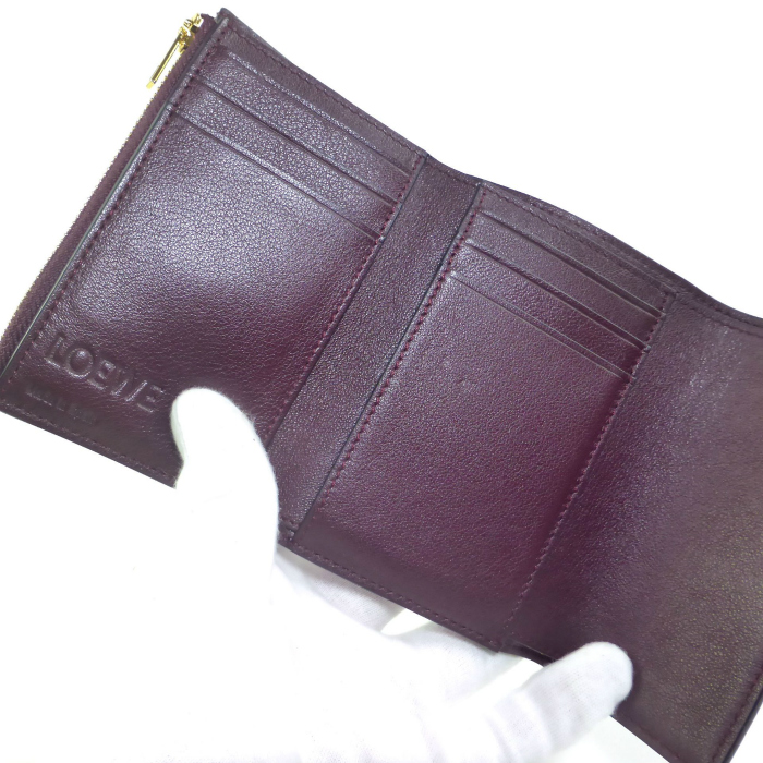 LOEWE ロエベ （LOEWE） スモール バーティカル ウォレット 三