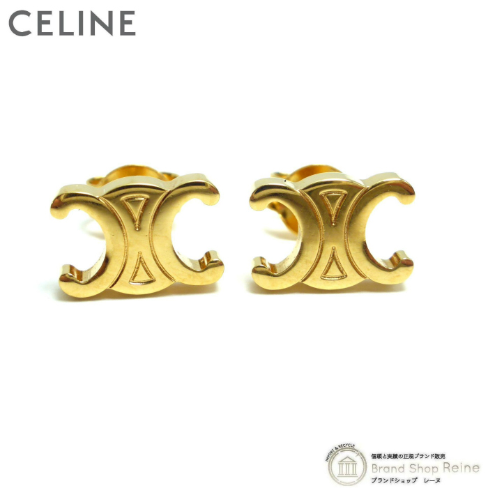 TRIOMPHE セリーヌ （CELINE） トリオンフ スタッズ ピアス