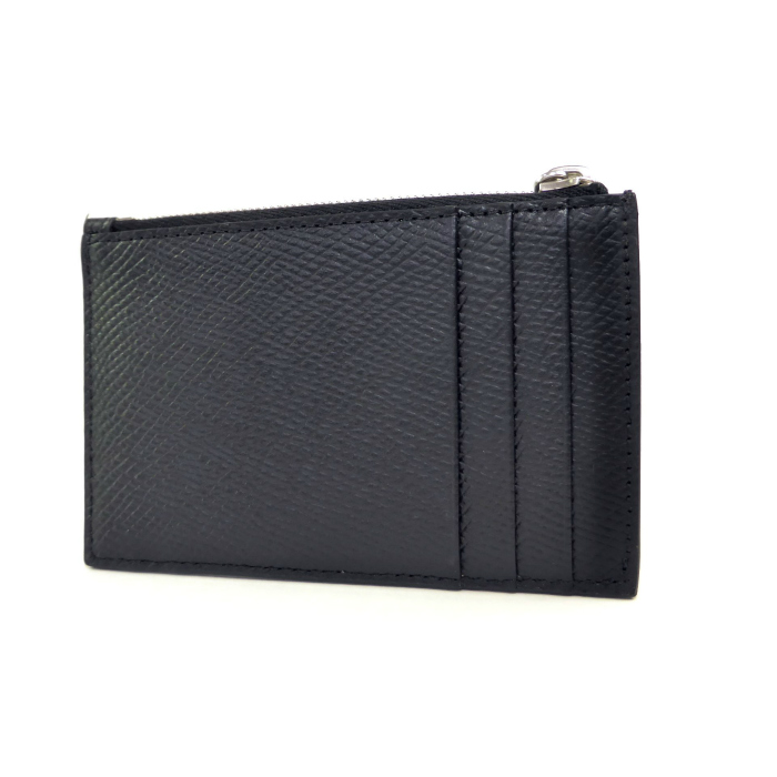 セリーヌ　コインケース　ジップ　ブラック　ロゴ　レザー CELINE セリーヌ （CELINE） ジップ付き カードホルダー カード