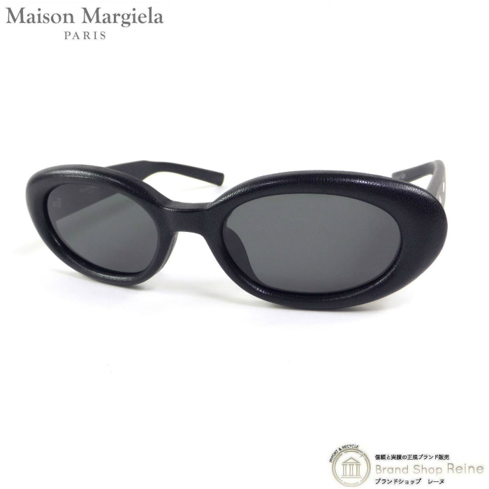 ジェントルモンスター×マルジェラ　レザーブラック　激レア MAISON MARGIELA x GENTLE MONSTER コラボレーション第二弾