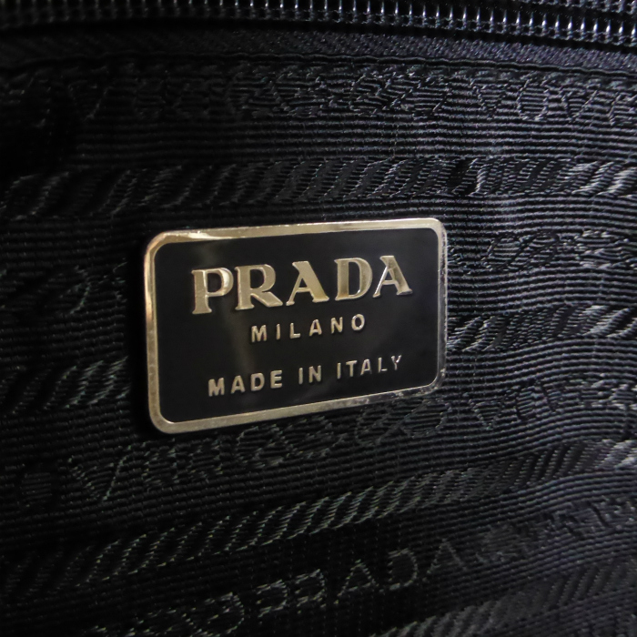 PRADA（プラダ） VIAGGIO ナイロン テスート×サフィアーノ ロゴ
