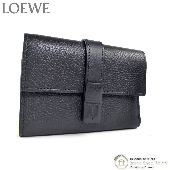 LOEWE（ロエベ） スモール バーティカル ウォレット 三つ折り