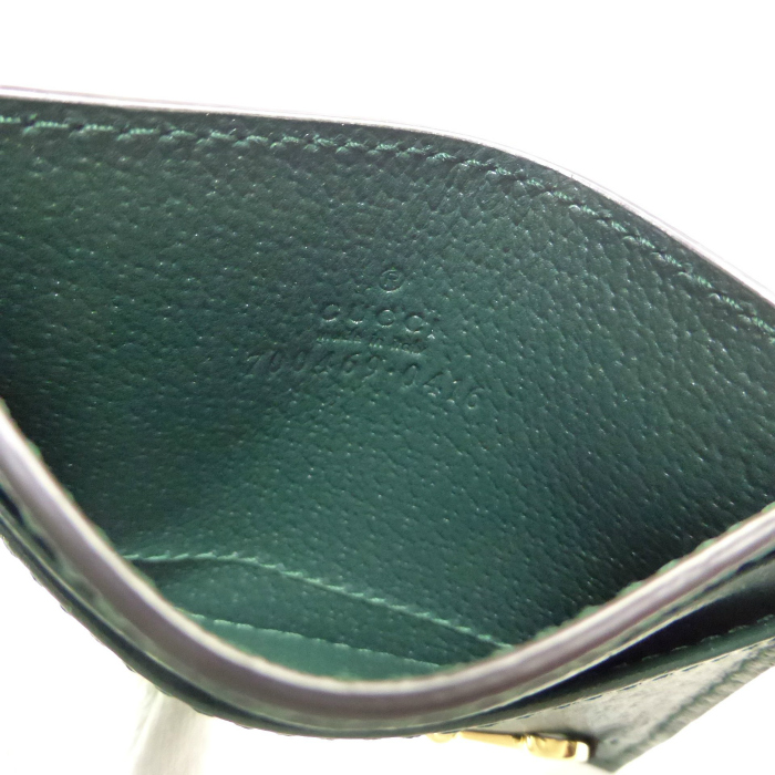 GUCCI（グッチ） ホースビット レザー カードケース カードホルダー IC
