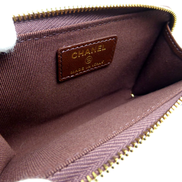 マトラッセ シャネル （CHANEL） グレインド ゴートスキン L字