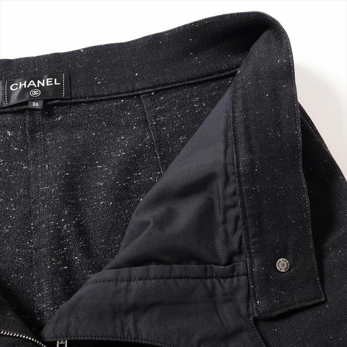 CHANEL（シャネル） コットン デニム ボトムス パンツ 36 ブラック