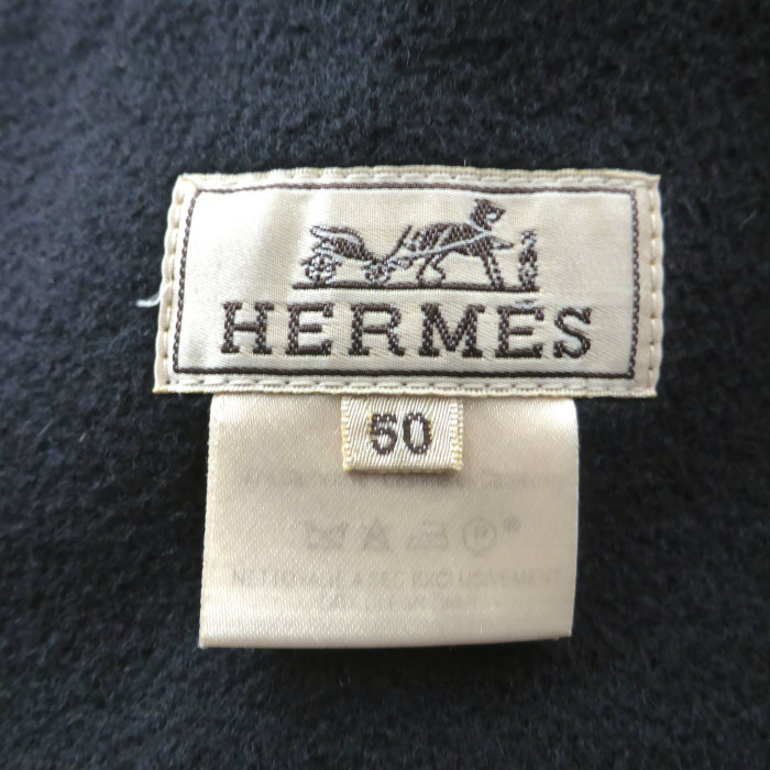 HERMES（エルメス） ダブルフェイス カシミア ジップアップ ジャケット