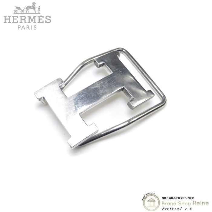 HERMES（エルメス） Hロゴ マネークリップ SV925 シルバー メンズ