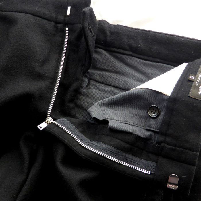 COMME des GARÇONS ブラック スラックス M COMME des GARCONS HOMME PLUS コム・デ・ギャルソン （COMME GARCONS