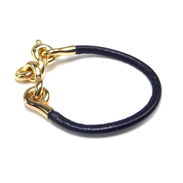 ☆新品　未使用☆ボッテガヴェネタ　ブレスレット　　mestiy BOTTEGA VENETA（ボッテガ・ヴェネタ） ボッテガ ヴェネタ レザー
