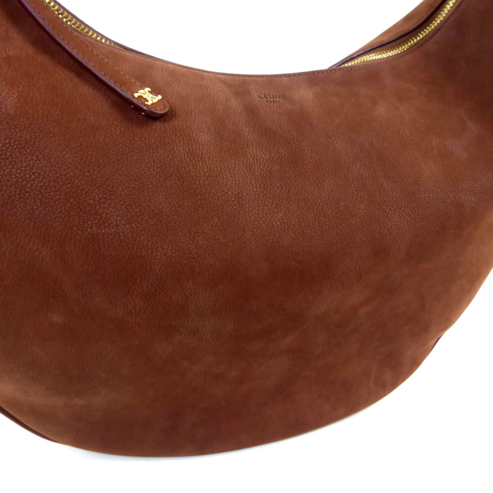 CELINE（セリーヌ） ラージ ルル グレインヌバックカーフ ホーボー