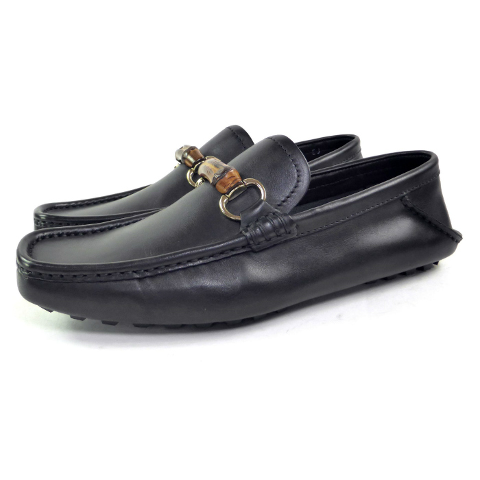 バンブー グッチ （GUCCI） ホースビット ローファー レザー