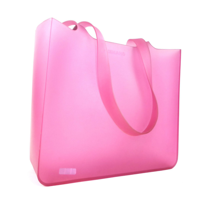 CHANEL（シャネル） ラバー トート ショルダーバッグ ピンク