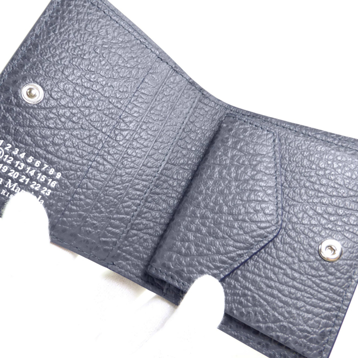 Maison Margiela 二つ折り財布 ステッチ コンパクト レザー Maison Margiela（メゾンマルジェラ） メゾン マルジェラ 4ステッチ 二