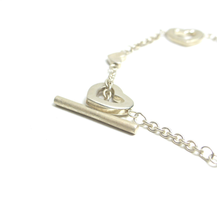 TIFFANY&Co.（ティファニー） ハートリンク チェーン ブレスレット 925