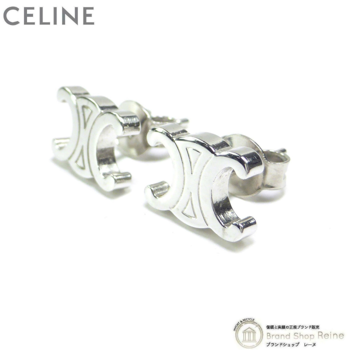 TRIOMPHE セリーヌ （CELINE） トリオンフ スタッズ ピアス 461CY