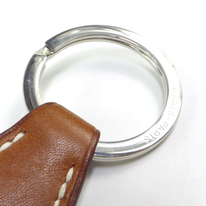 HERMES（エルメス） ポルトクレ タブ Tab キーリング ネクタイ型