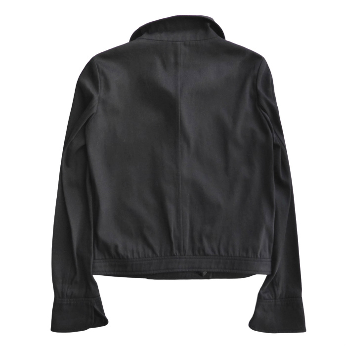 6472【美品・付属品付き】シャネル CHANEL ココワッペン中綿ジャケット CHANEL（シャネル） （CHANEL）ラメ コットン トラッカー ジャケット