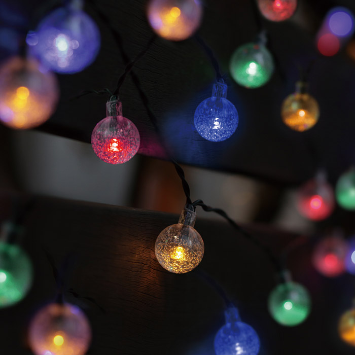 クリスマスツリー ソーラー LED ストリングライト ライト 