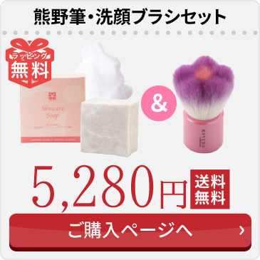 筆・洗顔セット