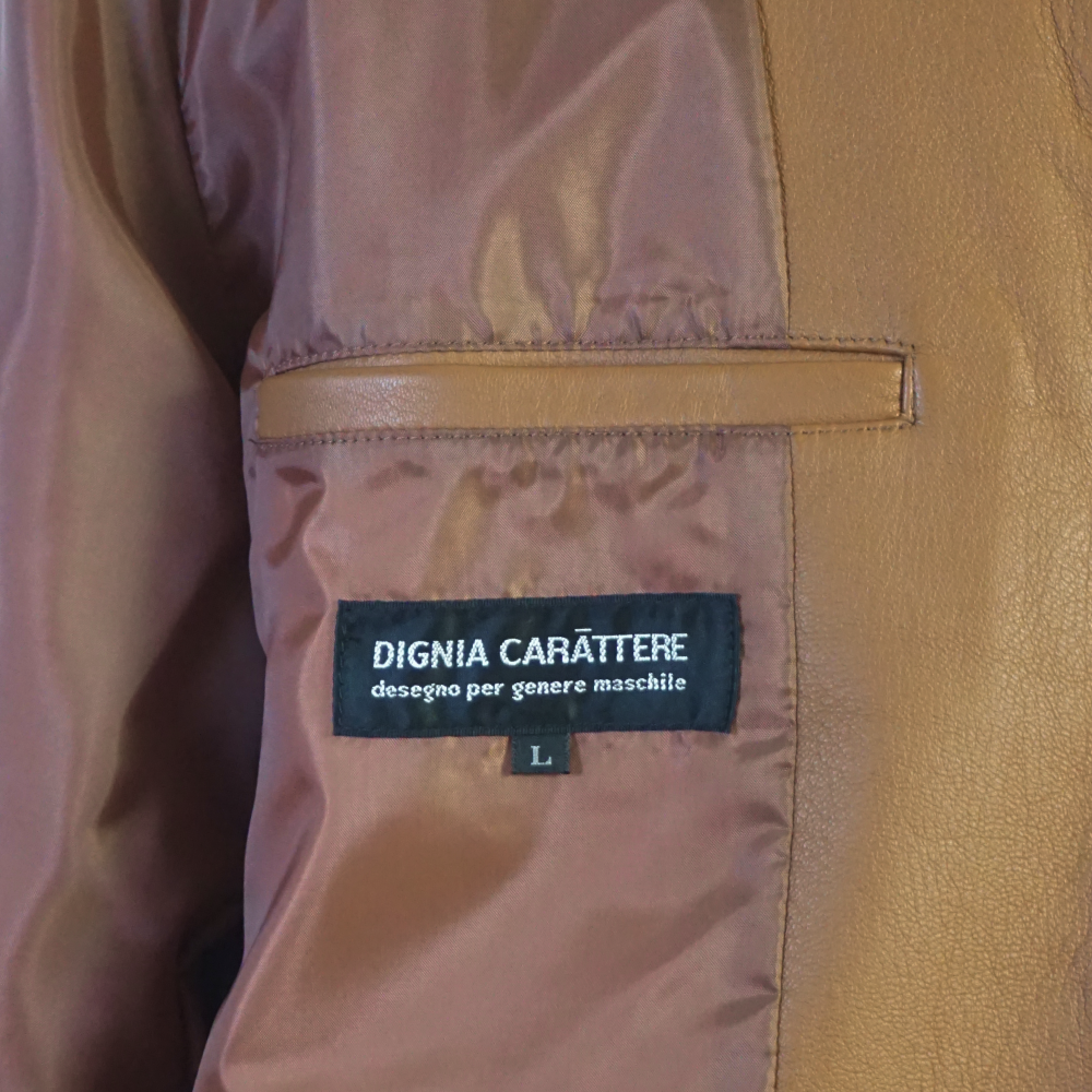 美品□VAN JACKET レザージャケット MA-1 山羊革 ブラウン L 2026年