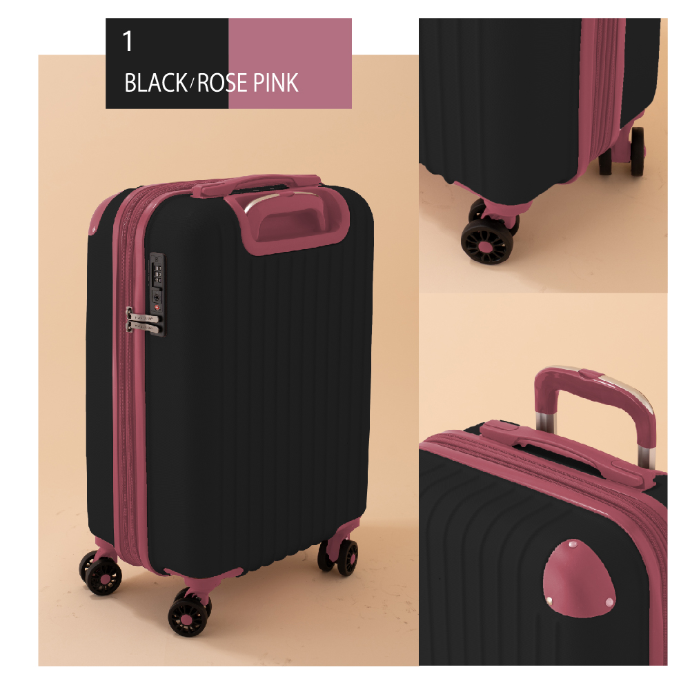 キャリーケース スーツケース 機内持ち込み 軽量 小型 Sサイズ Mサイズ Lサイズ おしゃれ 海外旅行 出張 キャリーバッグ 旅行 6色 ビジネス｜reiwa-cosme｜02
