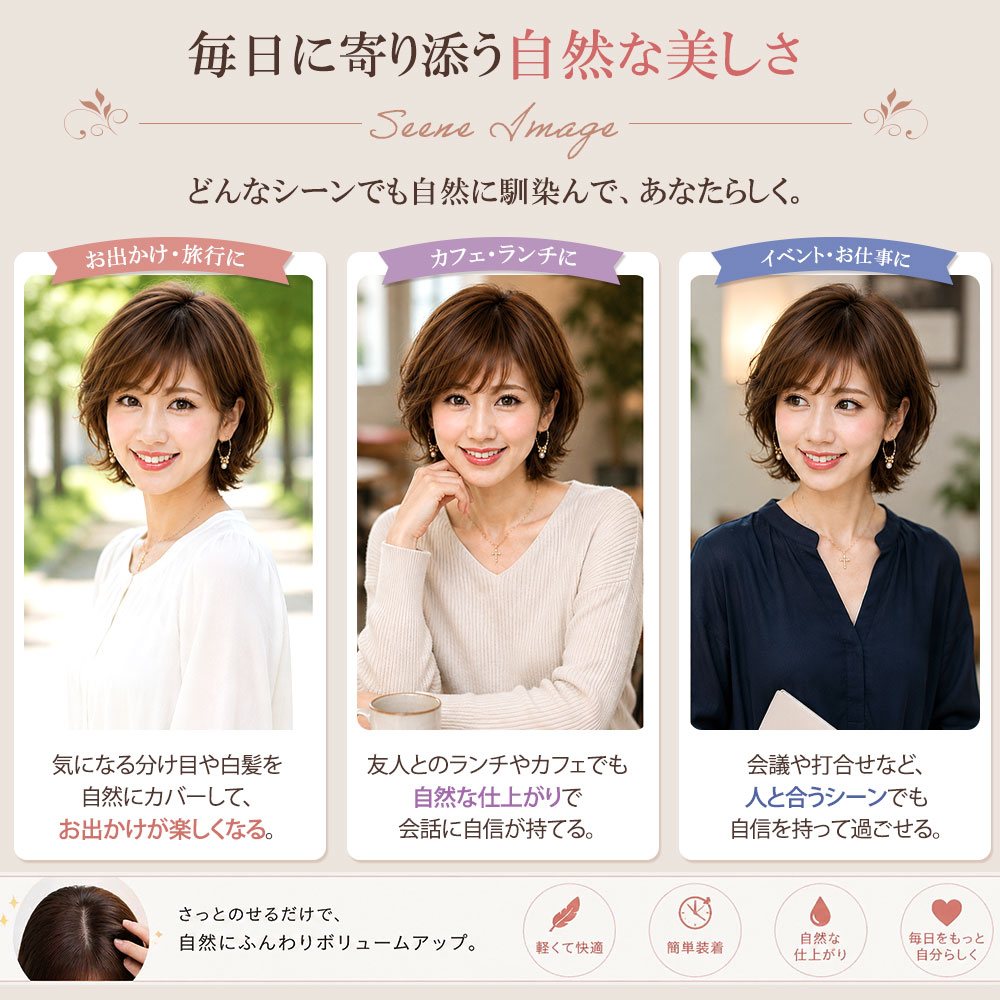 美容と健康の医療用ウィッグ店ライツフォル - 商品一覧（おすすめ順