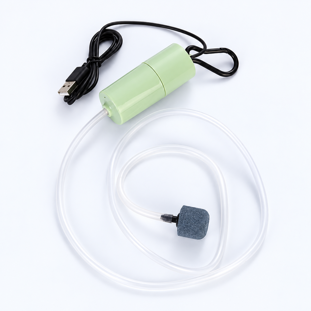 エアーポンプ ブクブク エアーポンプ水槽 釣り USB 給電 ぶくぶく 酸素