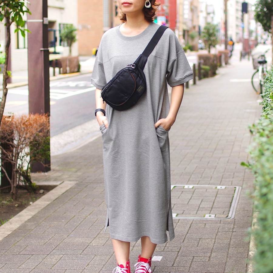 シンプル ファッション レディース ワンピース ロングワンピース ゆったり 半袖 40代 30代 春夏 体形カバー カジュアル 着痩 上品なスタイル
