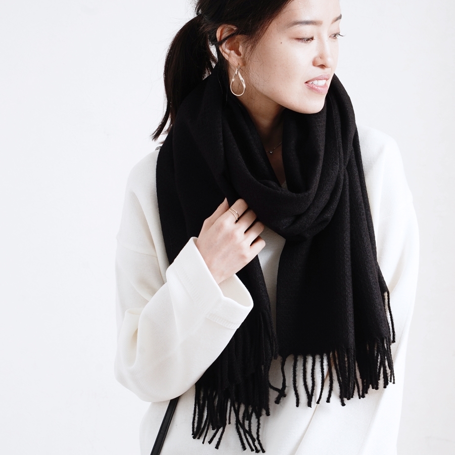 大判ストール マフラー レディース 秋 冬 30代 40代 ひざ掛け