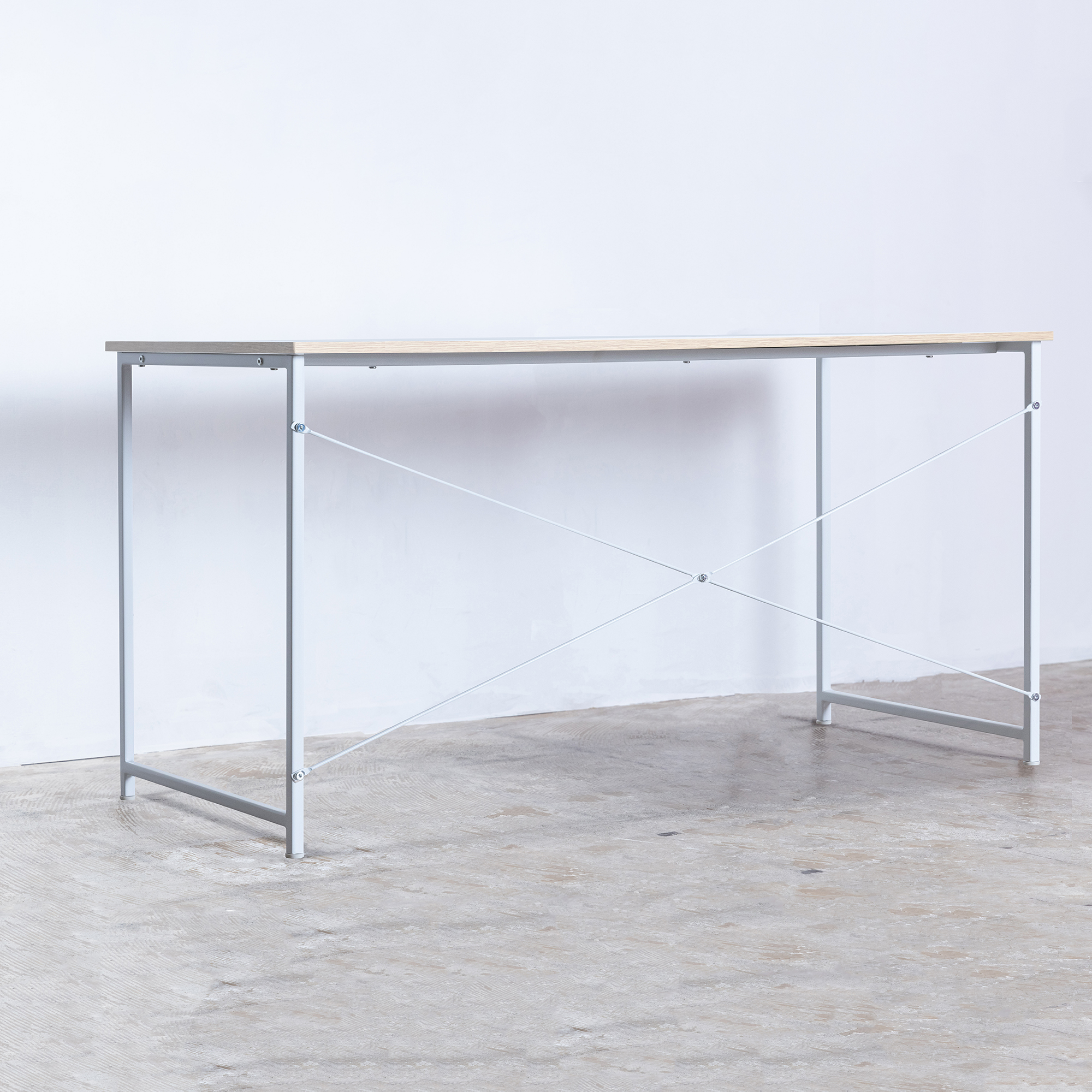 シンプルデスク DSKH 高さ72cm 保育園 机 テーブル 幅140cm 奥行60cm 軽量 テーブル 小さめ テーブル 会議 テレワーク 在宅ワークの画像
