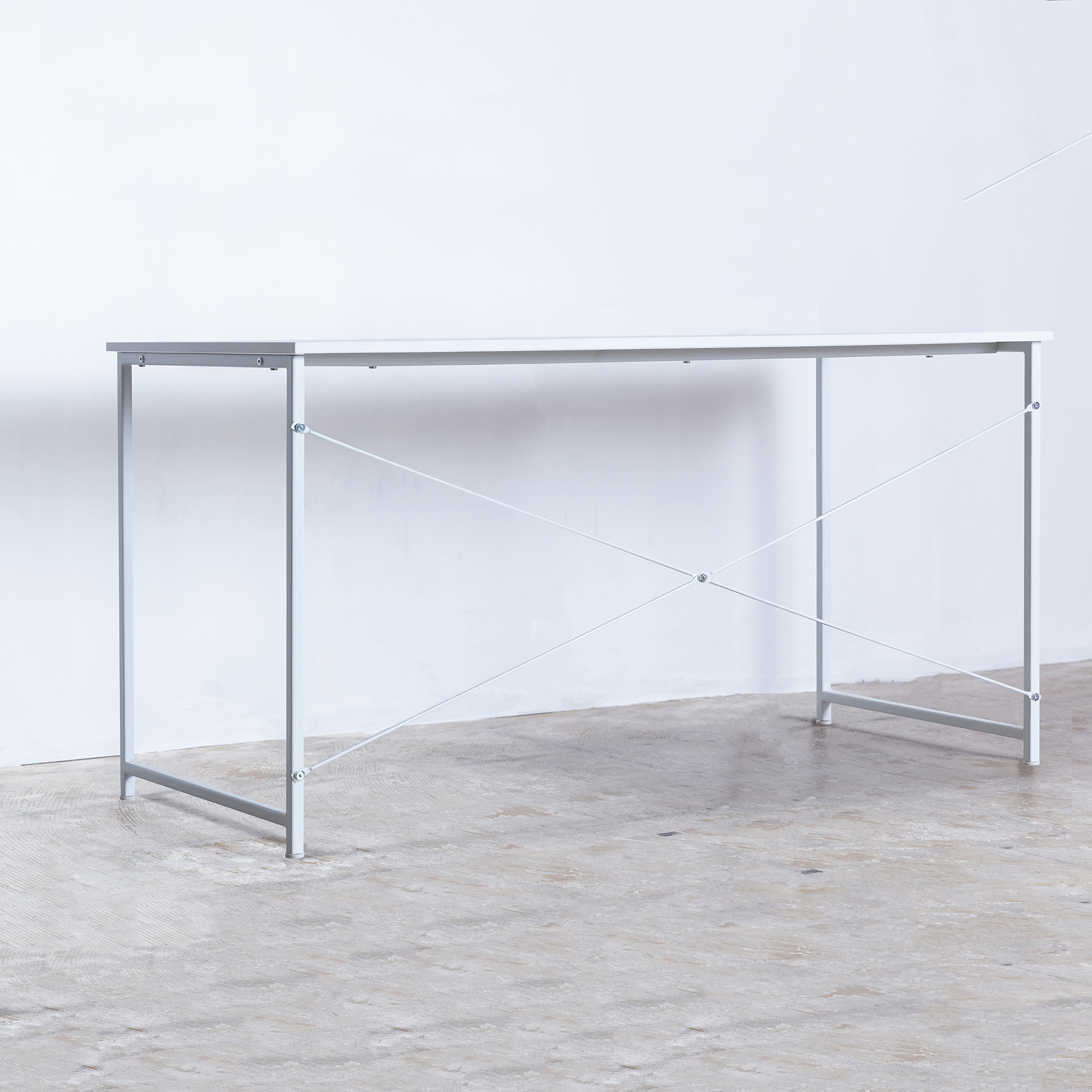 シンプルデスク DSKH 高さ72cm 保育園 机 テーブル 幅140cm 奥行60cm 軽量 テーブル 小さめ テーブル 会議 テレワーク 在宅ワークの画像