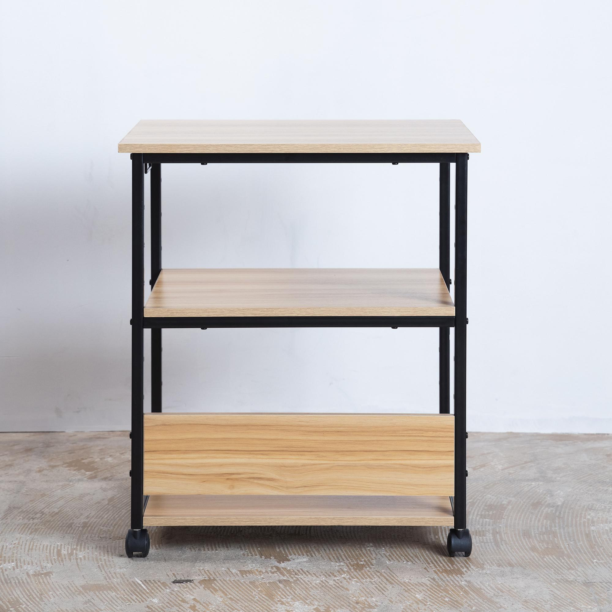 プリンターワゴン PRWG 高さ72cm 保育園 机 テーブル 幅60cm 奥行50cm 軽量 テーブル 小さめ テーブル 会議 テレワーク 在宅ワークの画像