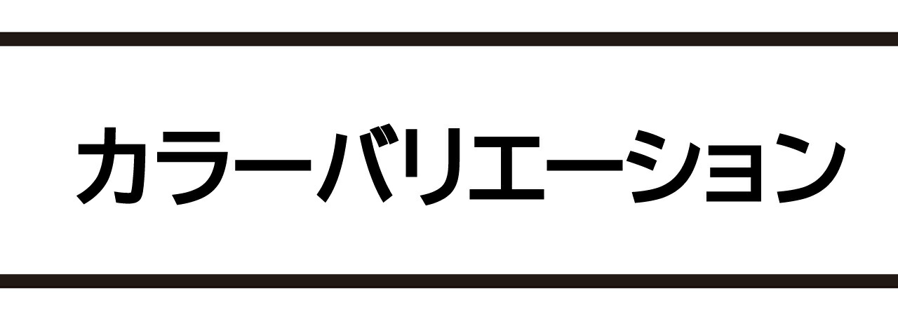 カラーバリエーション