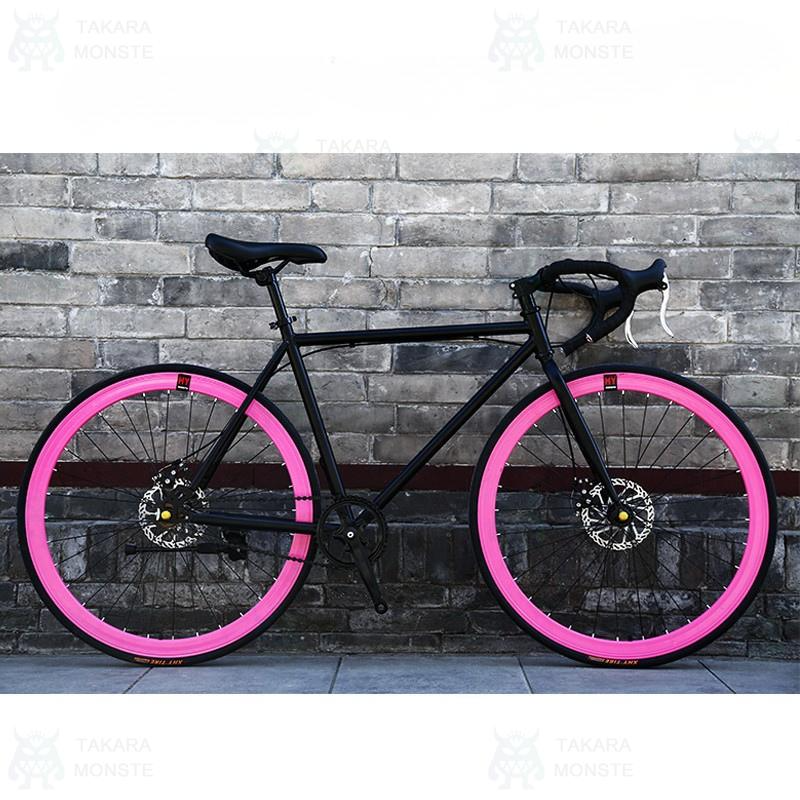 ロードバイク（色：ピンク系）｜自転車車体｜自転車｜車、バイク