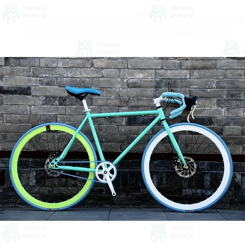 ロードバイク（色：グリーン系）｜自転車車体｜自転車｜車、バイク