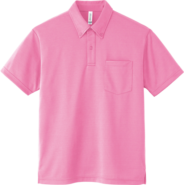 半袖 ポロシャツ レディース メンズ ファッション ビジネス ファッション ボタンダウン ポケット 吸汗 速乾 スリット UV SS S M L LL ビジネス |  | 04