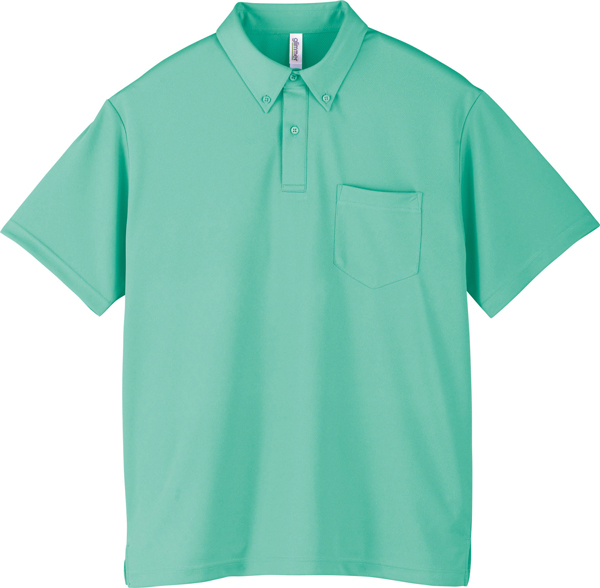 半袖 ポロシャツ レディース メンズ ファッション ビジネス ファッション ボタンダウン ポケット 吸汗 速乾 スリット UV SS S M L LL ビジネス |  | 08