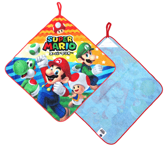 任天堂（Nintendo） スーパーマリオ ループタオル レッド アクション