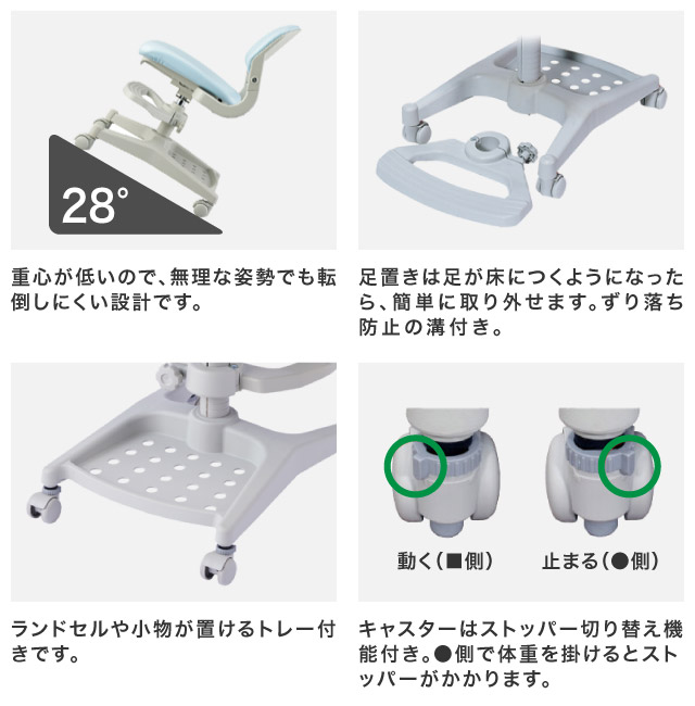 学習チェア ハイブリッドチェア ファブリックタイプ CDC-475LB CDC-476BE CDC-477NB CDC-478BK 学習椅子 イス 2026年度 コイズミ【Y/S/140.5】【koi10】の画像