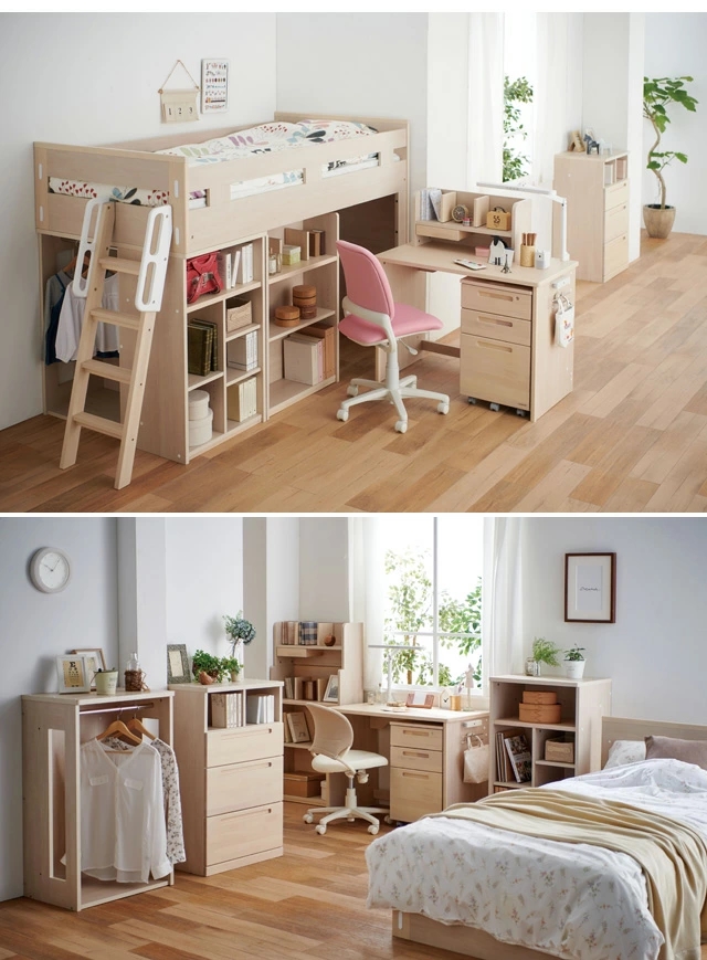 コイズミファニテック コットコンポセレクト デスク 単品 ワゴン付き