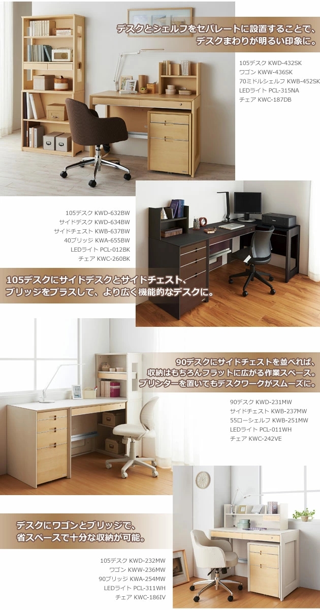 コイズミファニテック ワイズ サイドチェスト KWB-237MW KWB-637BW 4段