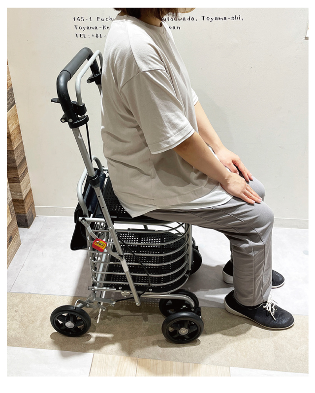 シルバーカー 軽量 島製作所 ハーモニーALII ハーモニーAL2 アルミカー