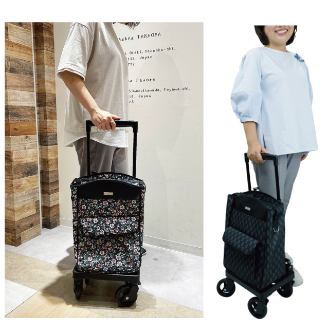 サイドカー メロディスムーズST 島製作所 横押しタイプ シルバーカー