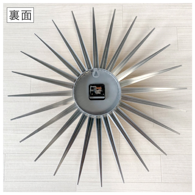 エミッツタイム 直径60cm 掛け時計 ウォールクロック ミッド