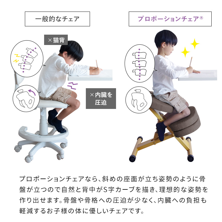 宮武製作所 プロポーションチェア キッズ クッション付 CH-889CK 姿勢