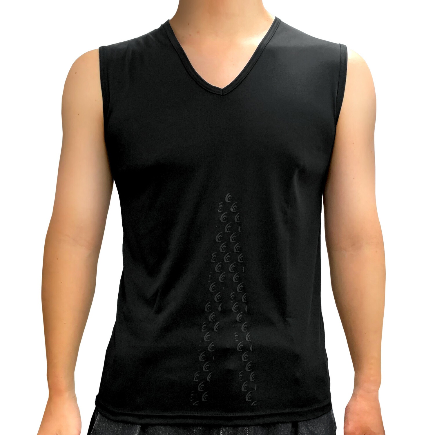 リライブシャツ インナー ノースリーブ メンズ 特許取得 インナーシャツ アンダーシャツ パワーシャツ 男性 機能性シャツ リカバリーウェア  リカバリーウエア