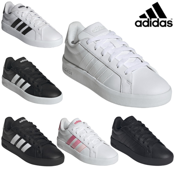 adidas アディダス ジュニア レディース スニーカー グランド コート ベース 3.0 J ランニングシューズ GRANDCOURT BASE 3.0 J 靴 ジョギング