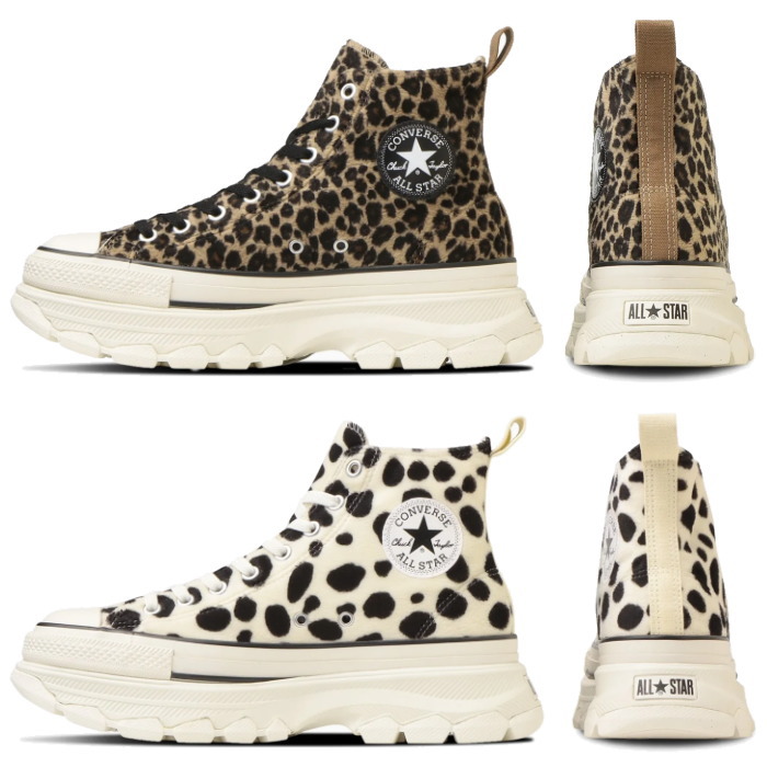 CONVERSE コンバース レディース ハイカット スニーカー オールスター トレックウエーブ アニマルファー HI 厚底 ALL STAR TREKWAVE ANIMALFUR HI | CONVERSE | 02