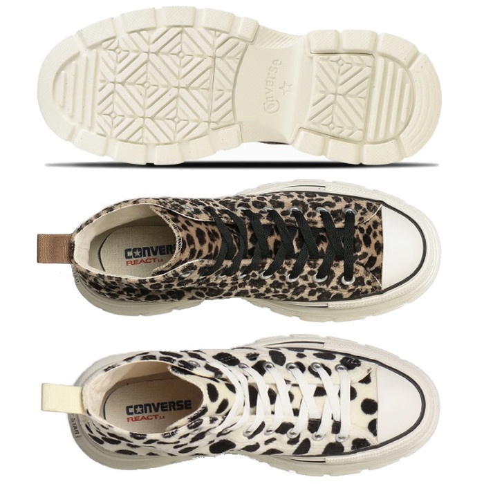 CONVERSE コンバース レディース ハイカット スニーカー オールスター トレックウエーブ アニマルファー HI 厚底 ALL STAR TREKWAVE ANIMALFUR HI | CONVERSE | 03